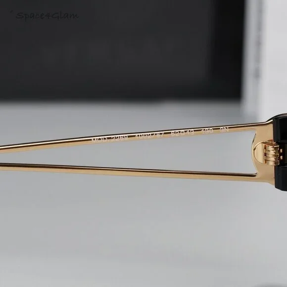 NEW Versace VE2269 100287 Gold Dark Grey Pilot Unisex Sunglasses VE 2269 BRAND NEW Versace VE2269 100287 Gold Dark Grey Pilot Unisex  main image 4